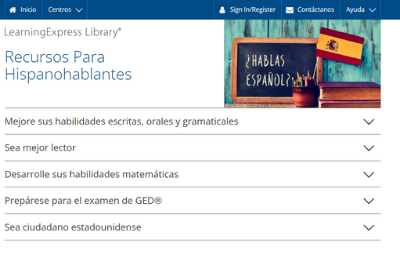 Recursoso Para Hispanohablantes - Learning Express